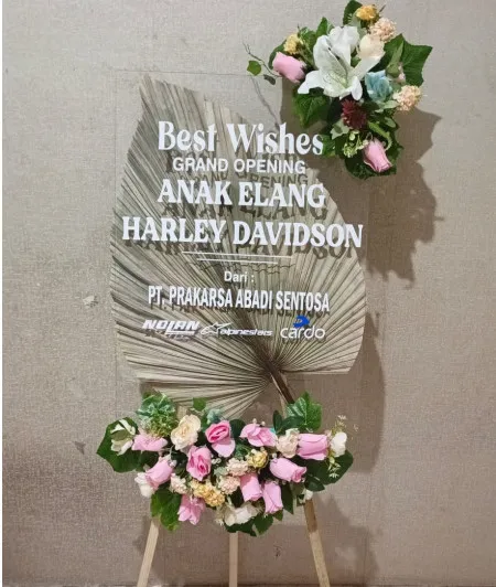 Papan Akrilik Ucapan Grand Opening Tegalsari Surabaya